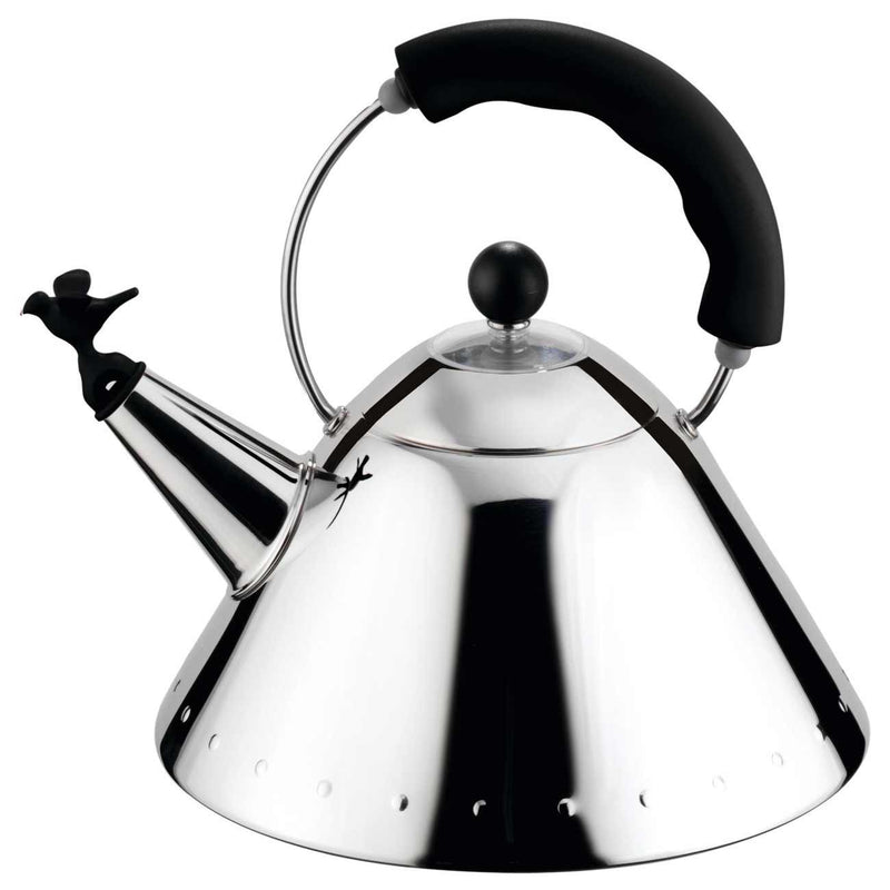 Alessi - 9093 Wasserkessel | poliert / schwarz