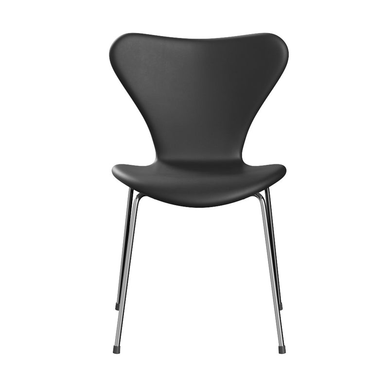 Fritz Hansen - Serie 7 Stuhl Vollpolster Leder | Belfast Graublau