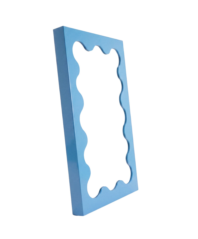 Gustaf Westman - Curvy Spiegel | light blue