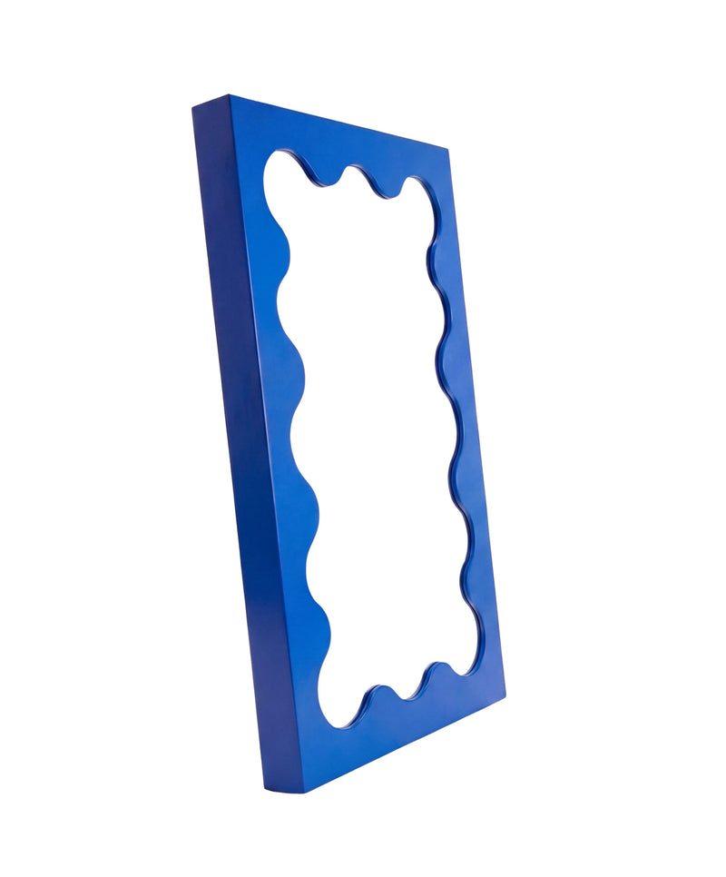 Gustaf Westman - Curvy Spiegel | cobalt blue