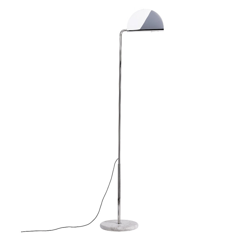 DCWéditions - Mezzaluna LED-Stehleuchte | Chrom