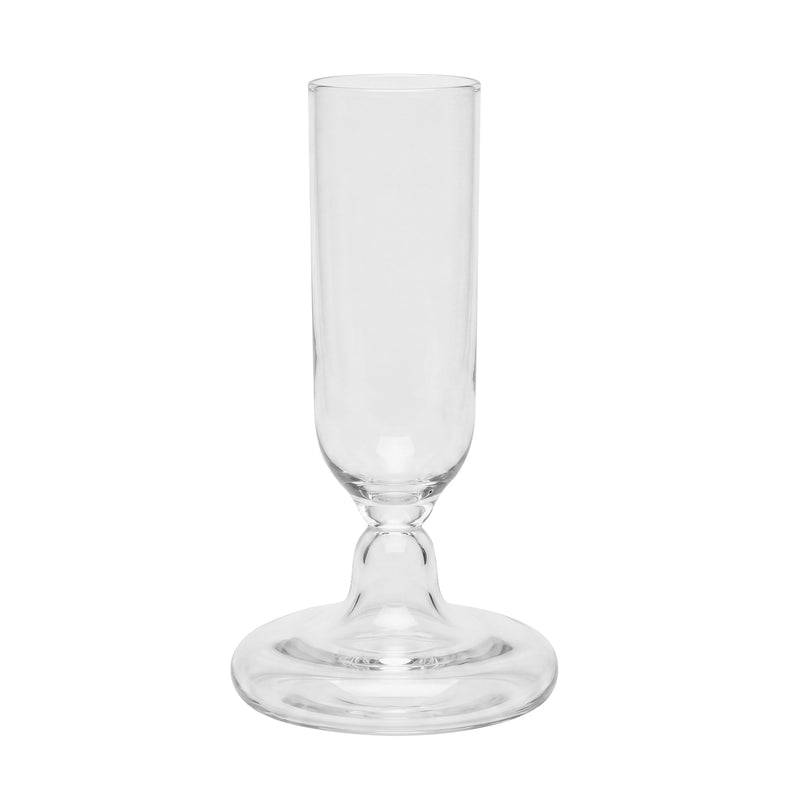 Gustaf Westman - Chunky Champagnerglas | transparent