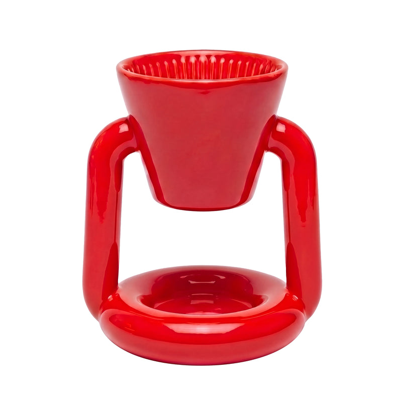 Gustaf Westman - Chunky Coffee Maker | bright red