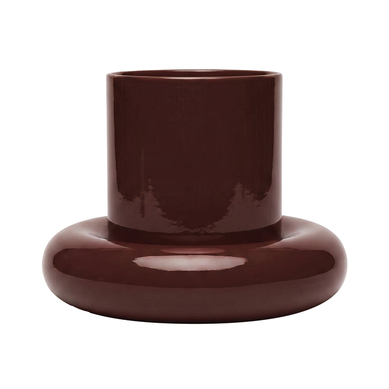 Gustaf Westman - Chunky Flower Pot XL | dark brown