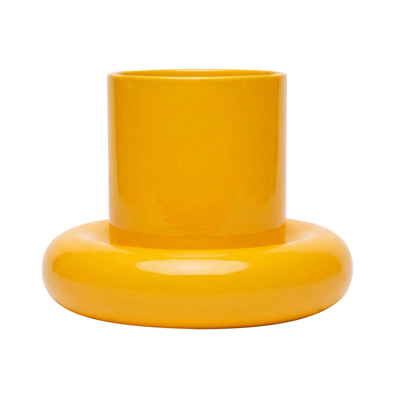 Gustaf Westman - Chunky Flower Pot XL | yellow