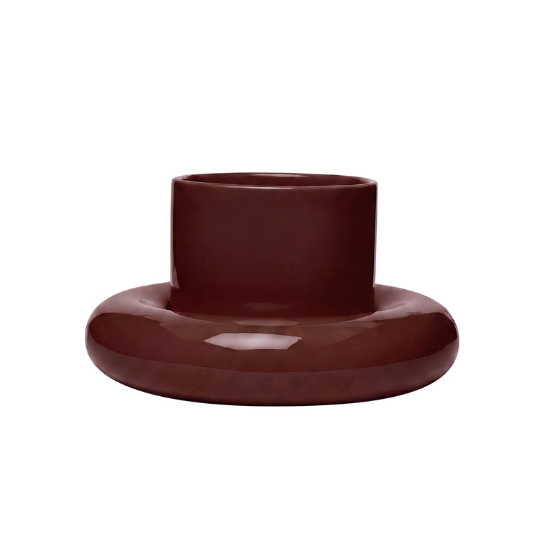 Gustaf Westman - Chunky Flower Pot | dark brown