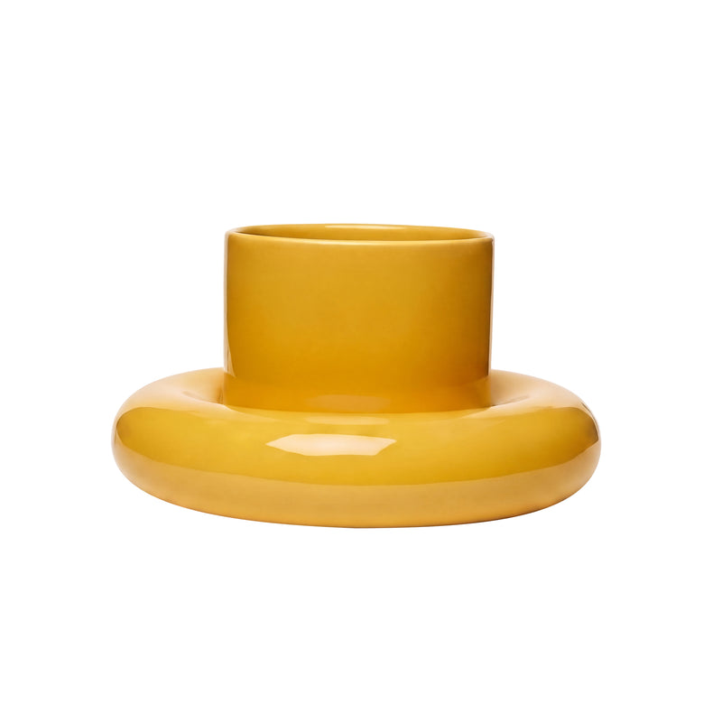 Gustaf Westman - Chunky Flower Pot | yellow