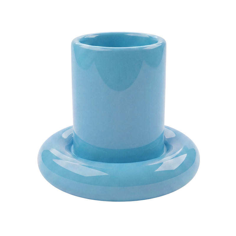Gustaf Westman - Chunky Kerzenhalte Pillar | L / light blue