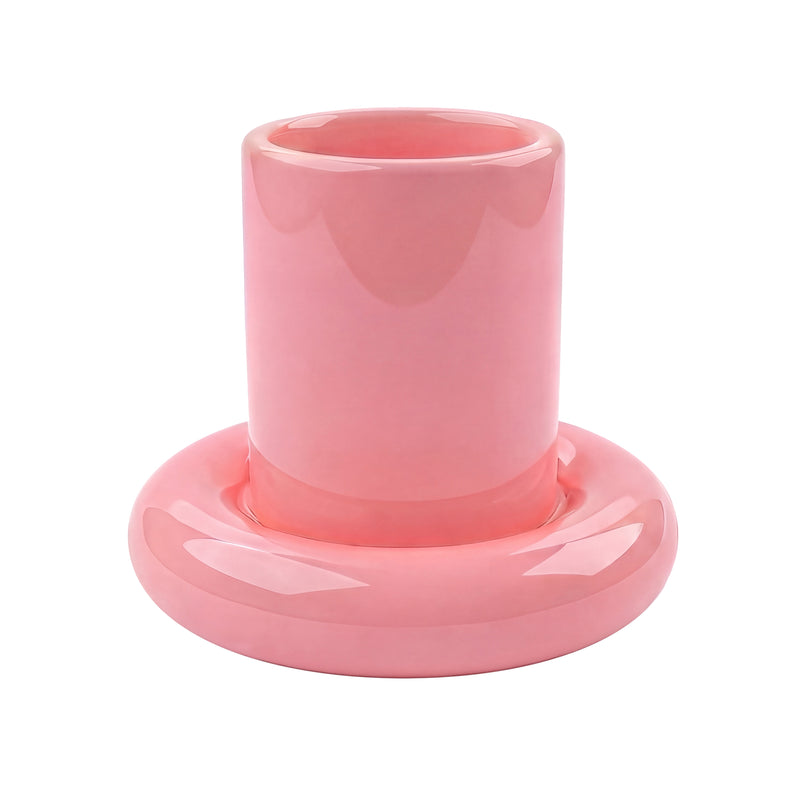 Gustaf Westman - Chunky Kerzenhalte Pillar | L / pink