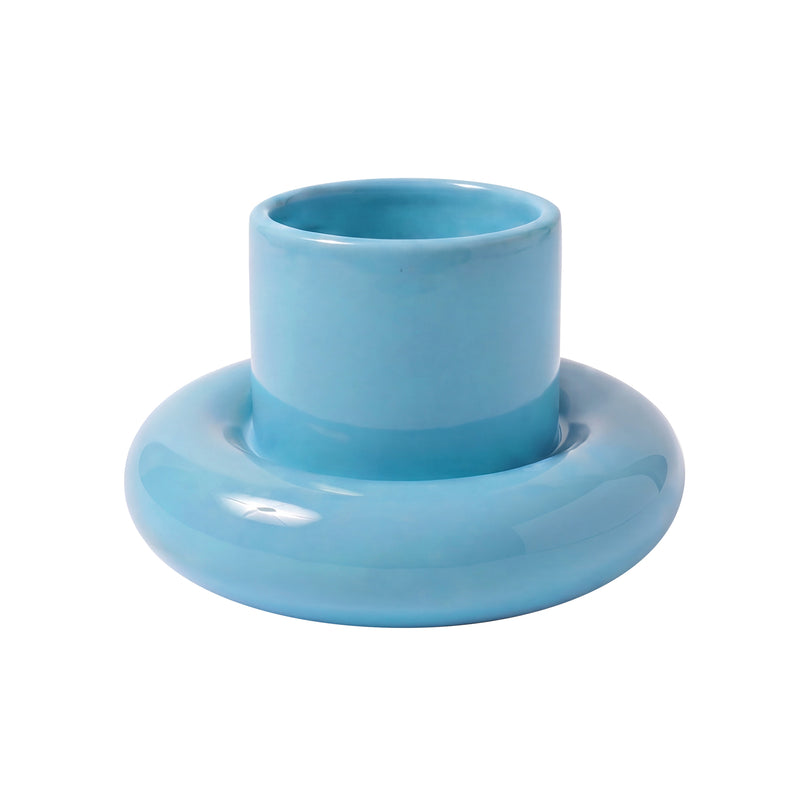 Gustaf Westman - Chunky Kerzenhalte Pillar | M / light blue