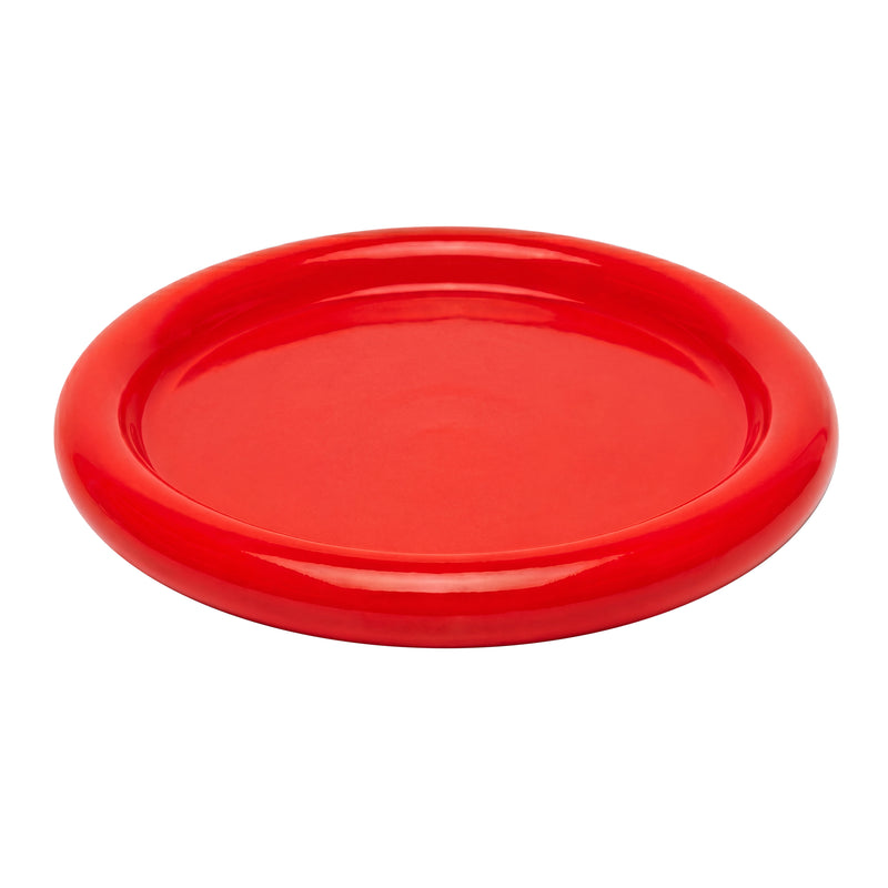 Gustaf Westman - Chunky Serving Plate | bright red