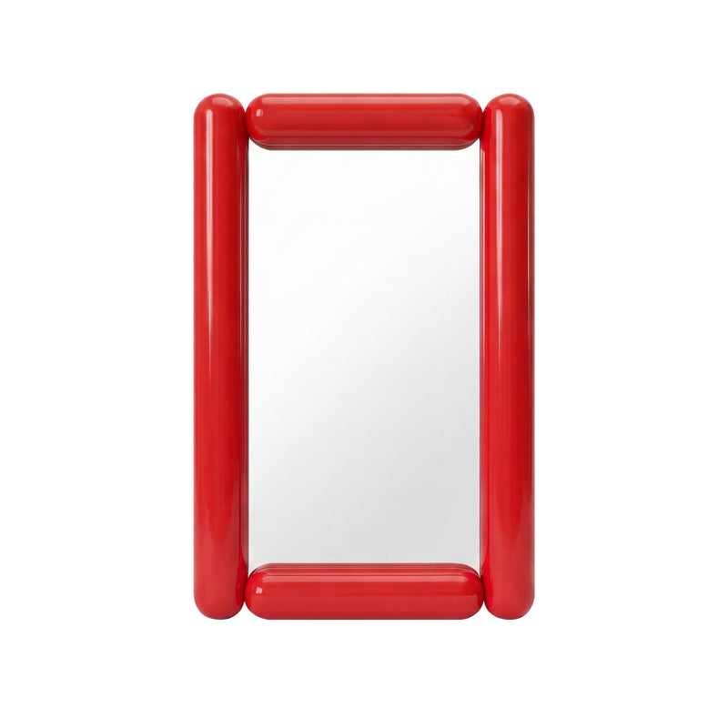 Gustaf Westman - Chunky Spiegel Mini | bright red