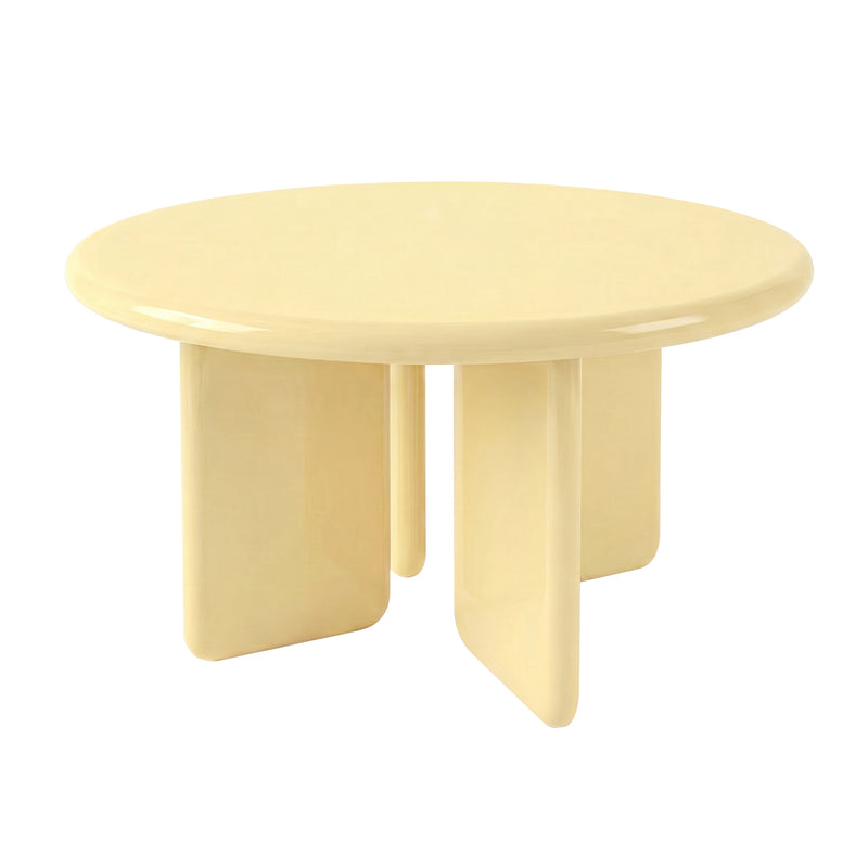 Gustaf Westman - Chunky Tisch rund | 1100 mm / pale yellow
