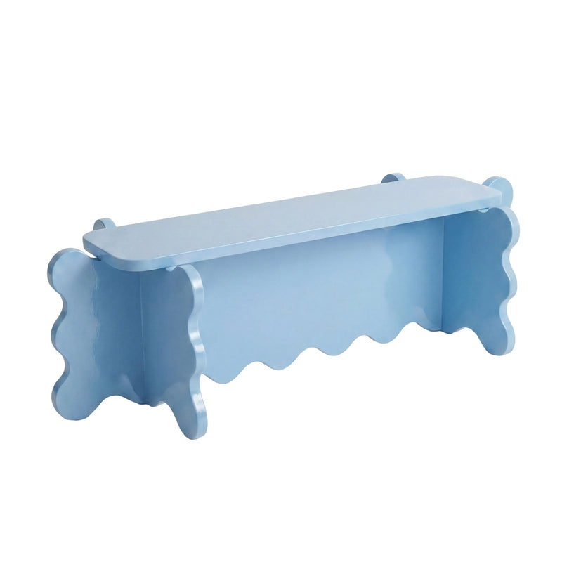 Gustaf Westman - Curvy Bench | light blue