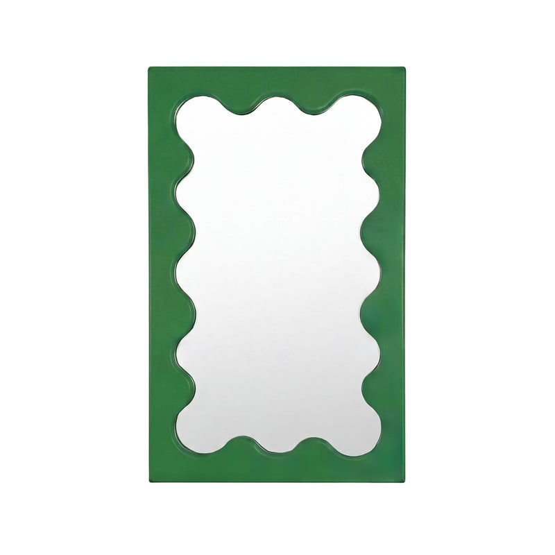 Gustaf Westman - Curvy Spiegel Mini | dark green