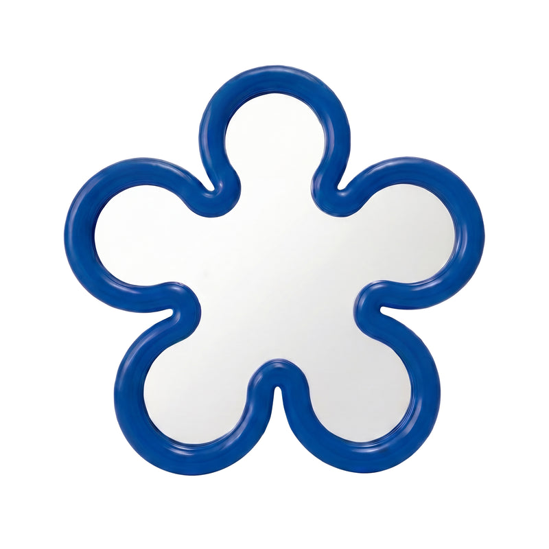 Gustaf Westman - Flower Spiegel Micro | cobalt blue