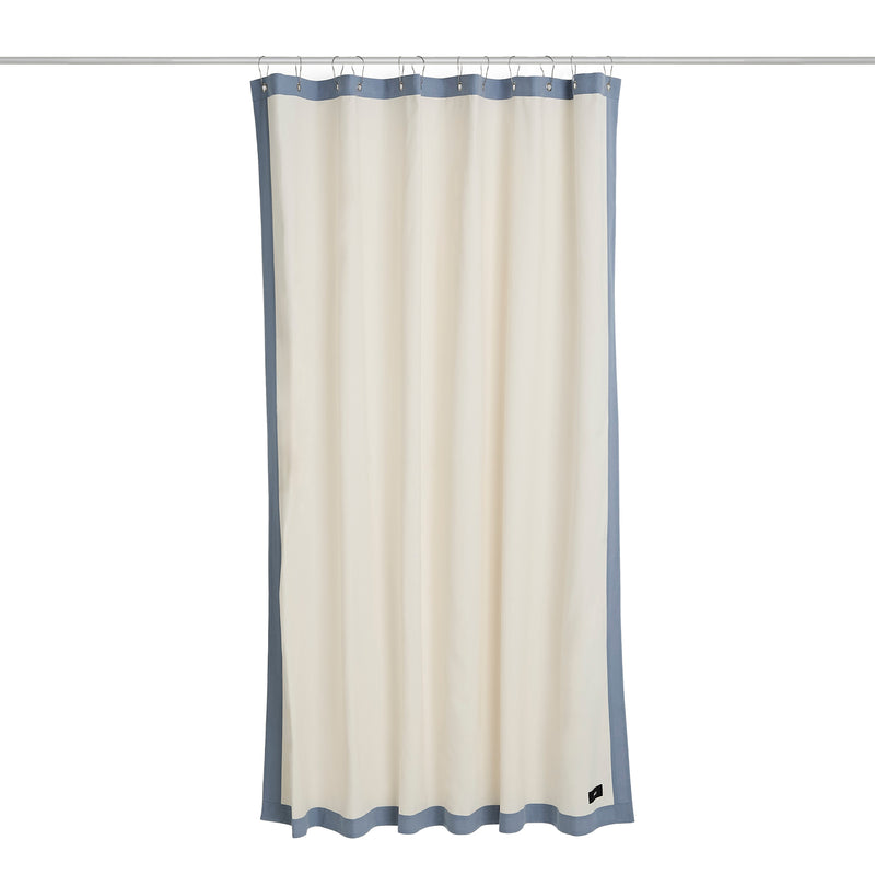 HAY - Outline Duschvorhang | cream/blue