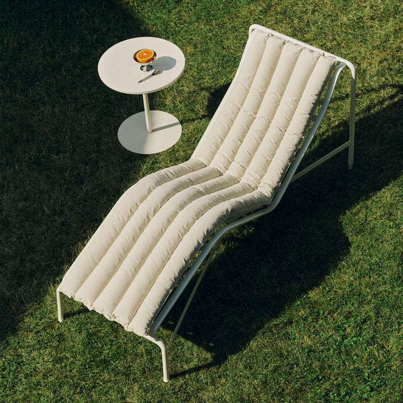 HAY - Palissade Soft Quilted Cushion für Chaise Longue | cremeweiiß