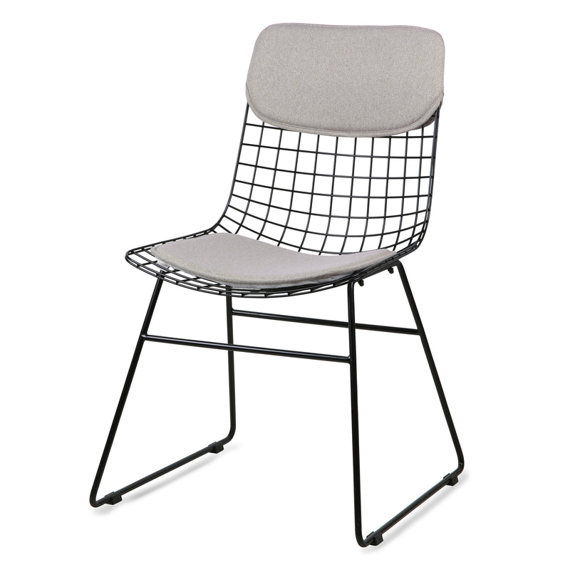 HKliving - Polster für Wire Chair | kies