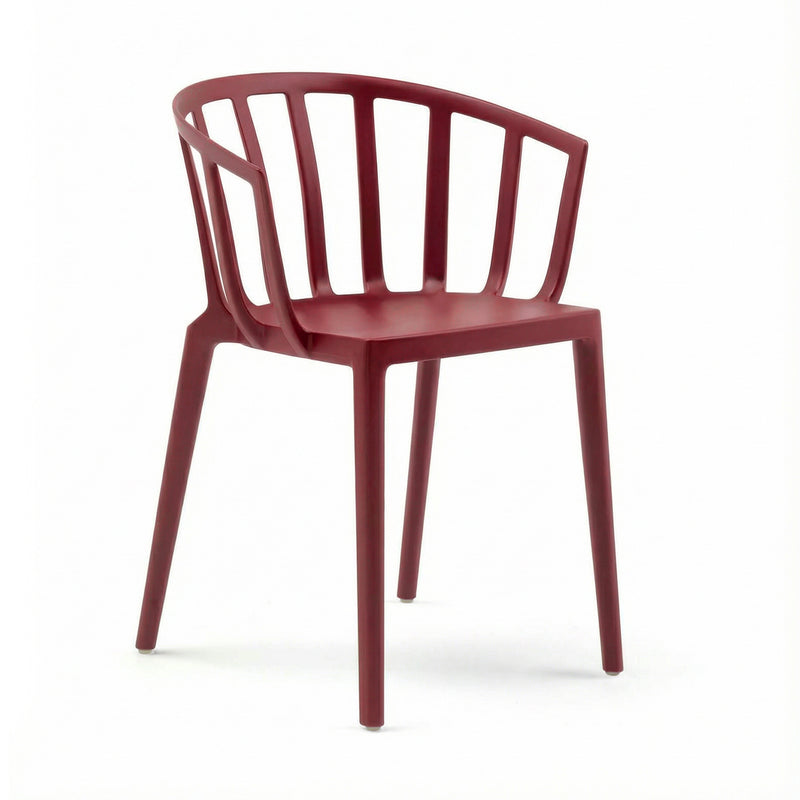 Kartell - Venice Mat Stuhl | burgund