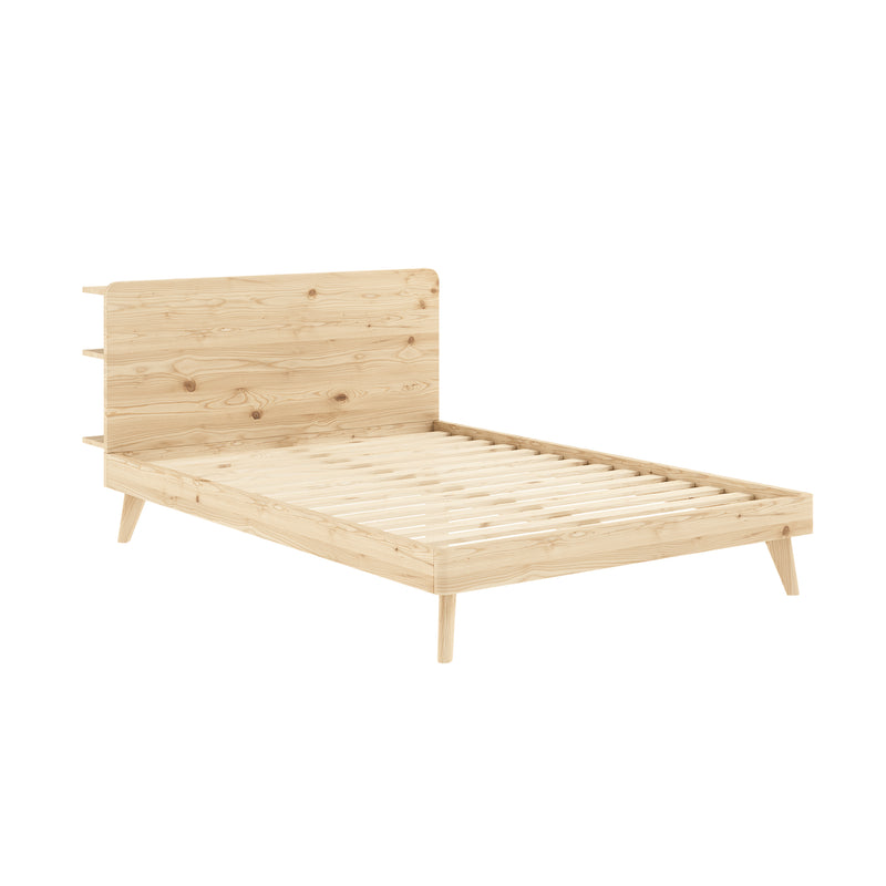 Karup - Retreat Bett | 140 x 200 cm / Kiefer natur
