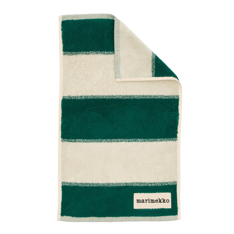 Marimekko - Galleria Gästehandtuch | 30 x 50 cm / emerald / melon