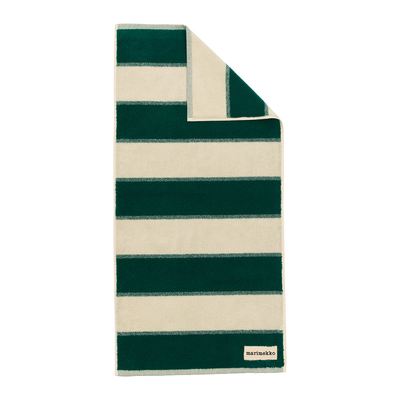 Marimekko - Galleria Handtuch | 50 x 100 cm / emerald / melon
