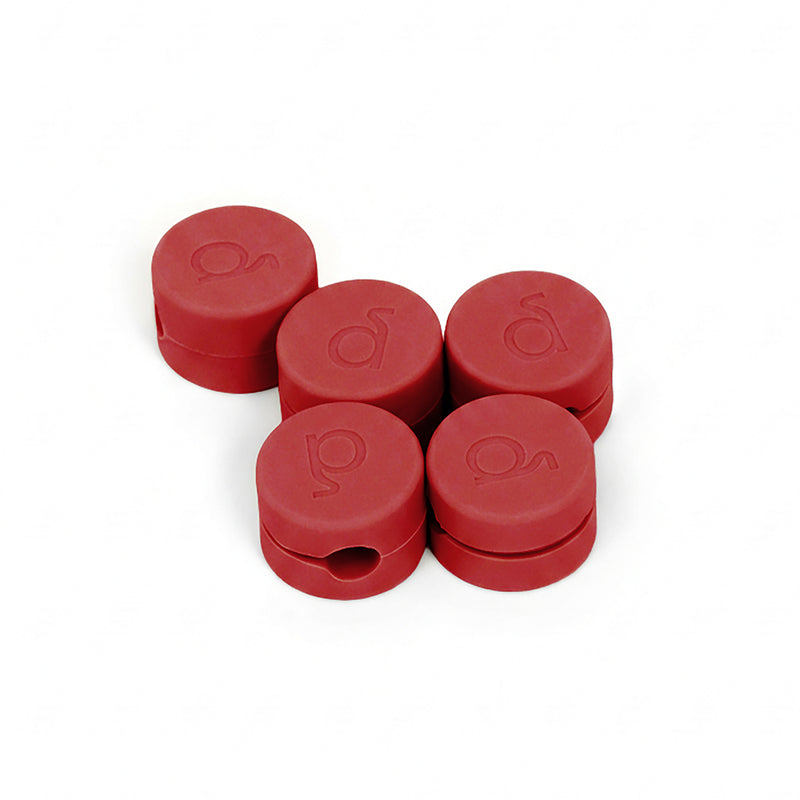 Pedestal - Cable Clips (5er-Set) | burnin' red