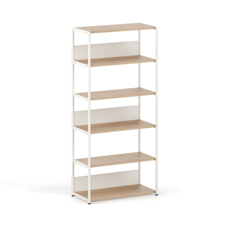 TipToe - Unit Regalsystem | ohne Türen/-Schubladen / H 180 x 84 cm / cream white
