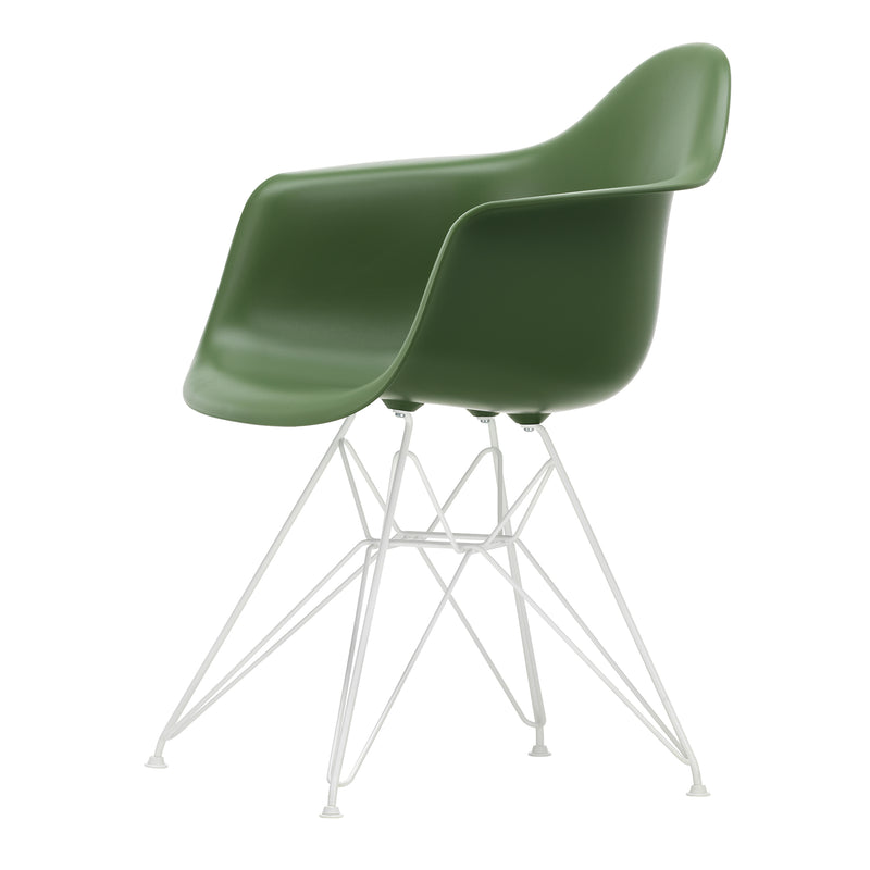 Vitra - Eames Plastic Armchair DAR RE | forest RE / weiß