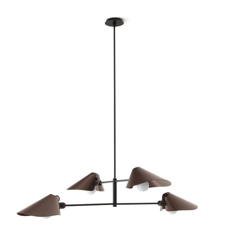 &Tradition - Bonnet Kronleuchter | Höhe 140 cm / Messing