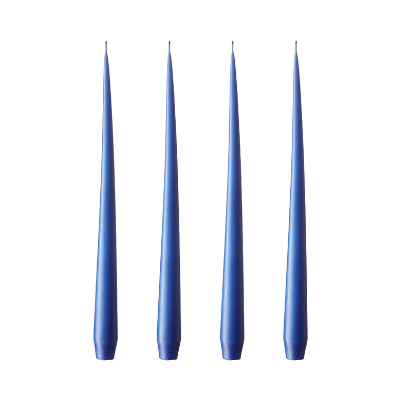 ester & erik - Spitzkerze | No. 48, cornflower / matt
