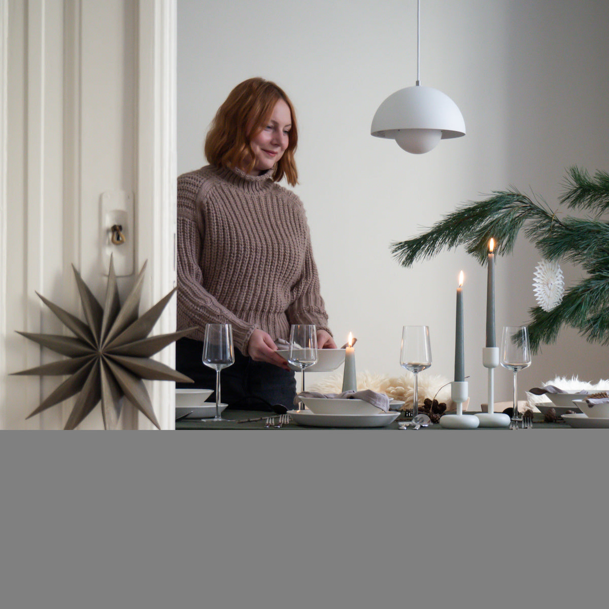 Iittala - bougeoir Nappula, blanc