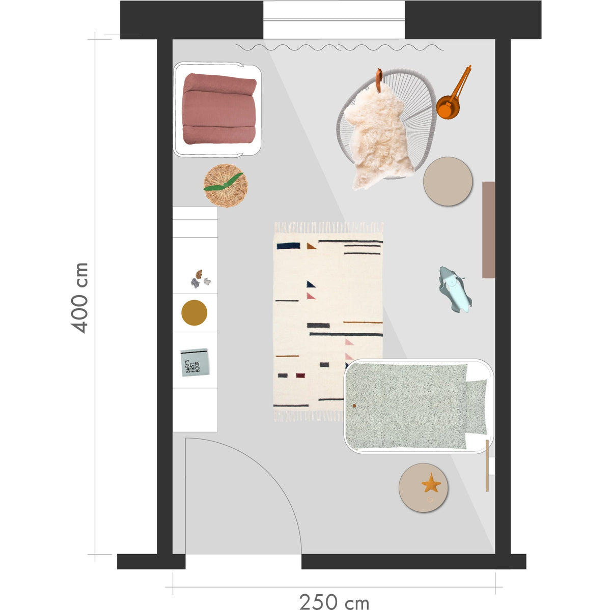 Aménager une chambre de bébé : idées pour les petites chambres