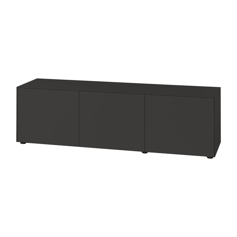 Piure - Nex Pur Box Sideboard | mit Türen / 180 x 50 x 48 cm / graphit