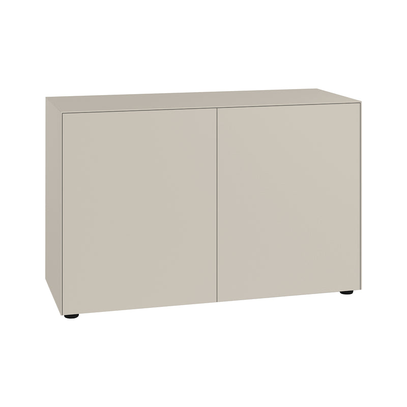 Piure - Nex Pur Box Sideboard | mit Türen / 120 x 75 x 48 cm / silk