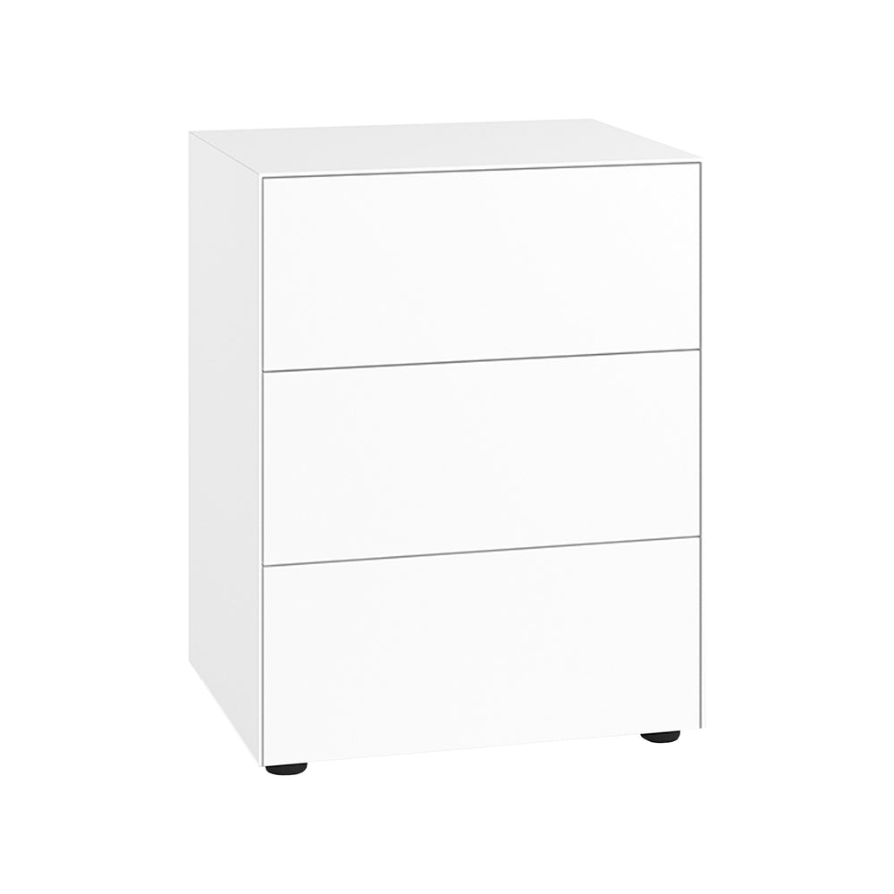 Piure - Nex Pur Box Kommode | mit Schubkästen / 60 x 75 x 48 cm / weiß RAL 9016