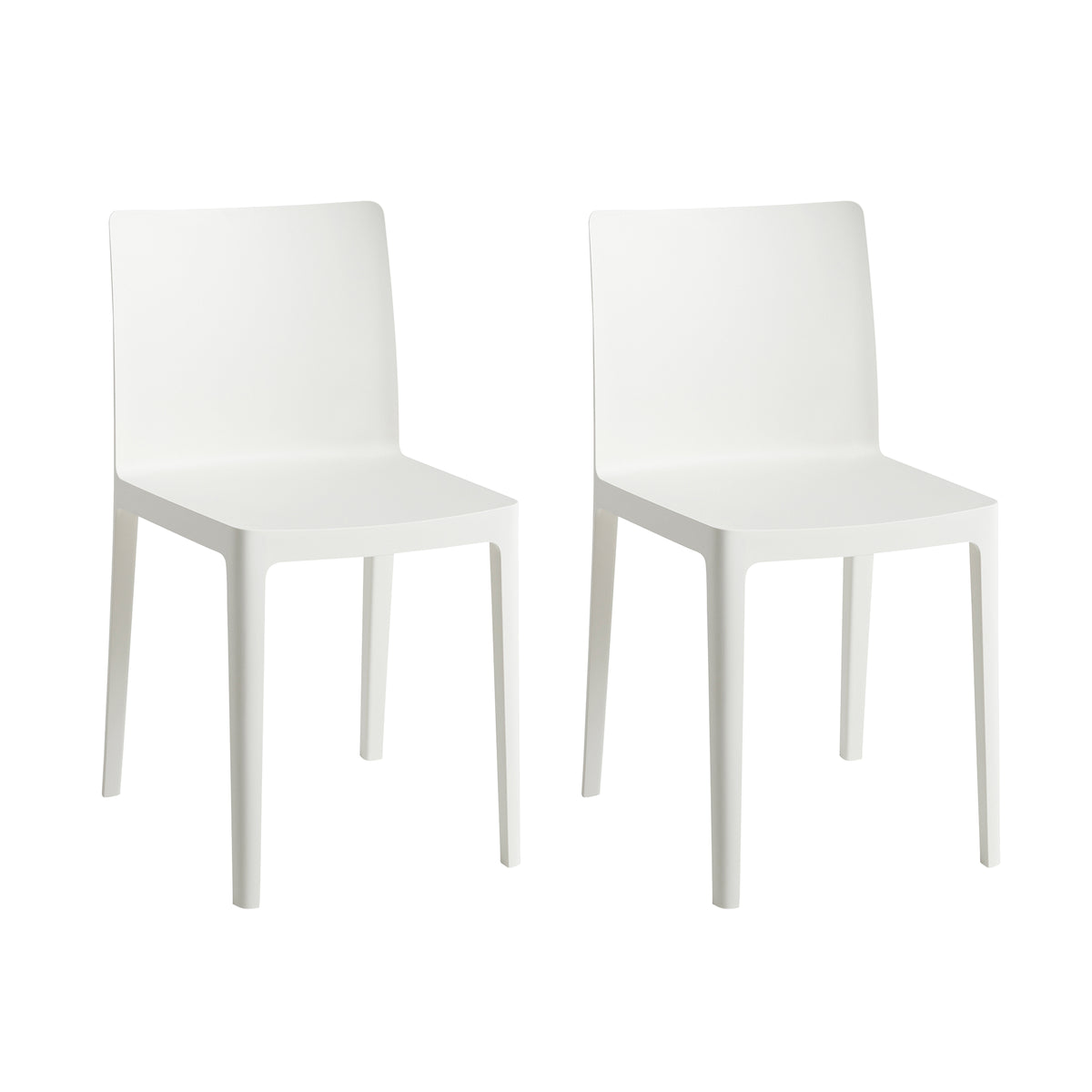 HAY - Élémentaire Chair Set | 2er-Set / cremeweiß