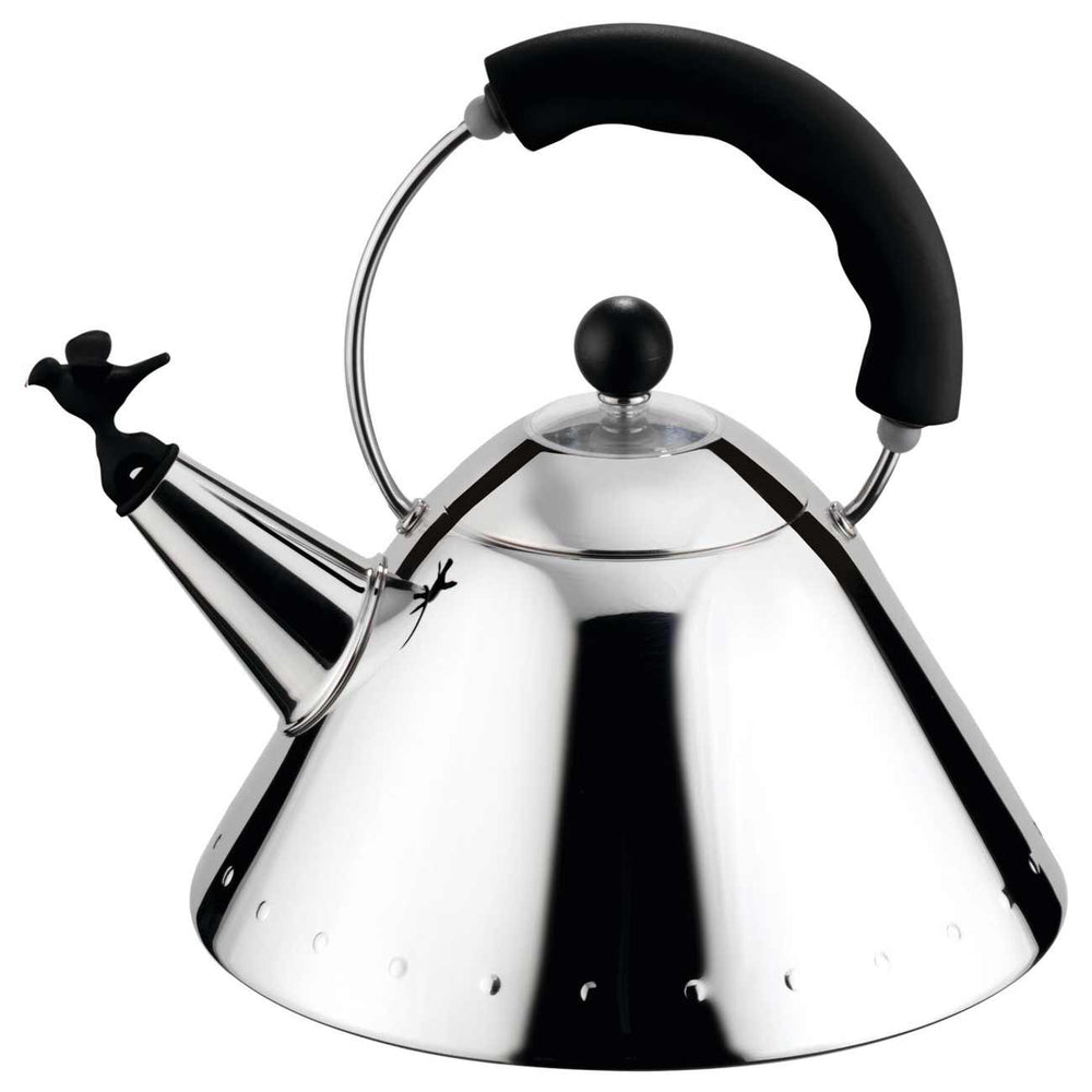 Alessi - 9093 Wasserkessel | poliert / schwarz