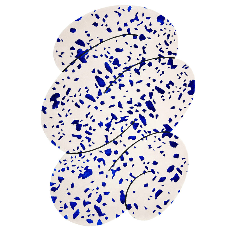 Okej - Squiggle Teppich, Speckled | large