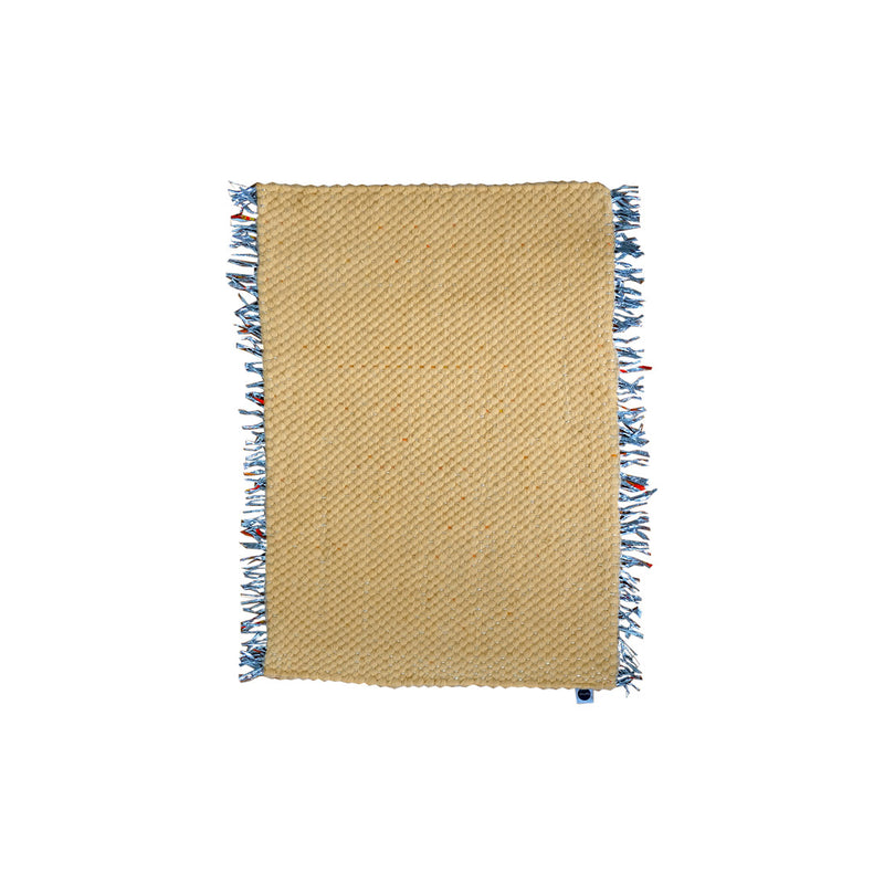 Nomad - Candy Wrapper Rug BOLD leather &amp; lace | 120 x 80 cm