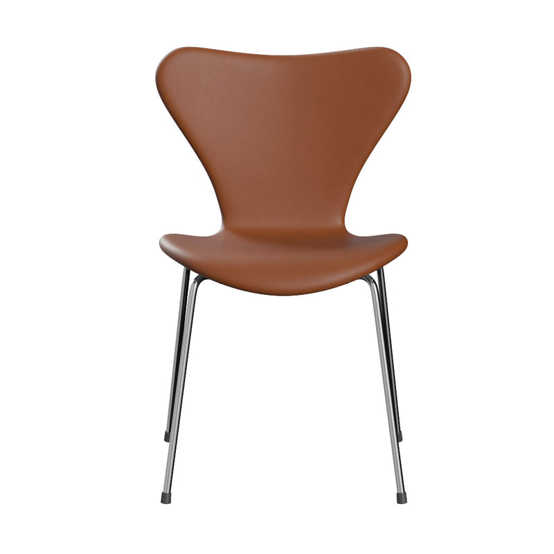 Fritz Hansen - Serie 7 Stuhl Vollpolster Leder | Walnut