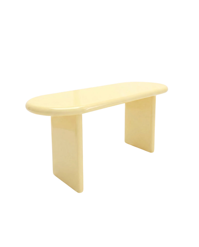 Gustaf Westman - Chunky Desk, 1600 mm | pale yellow