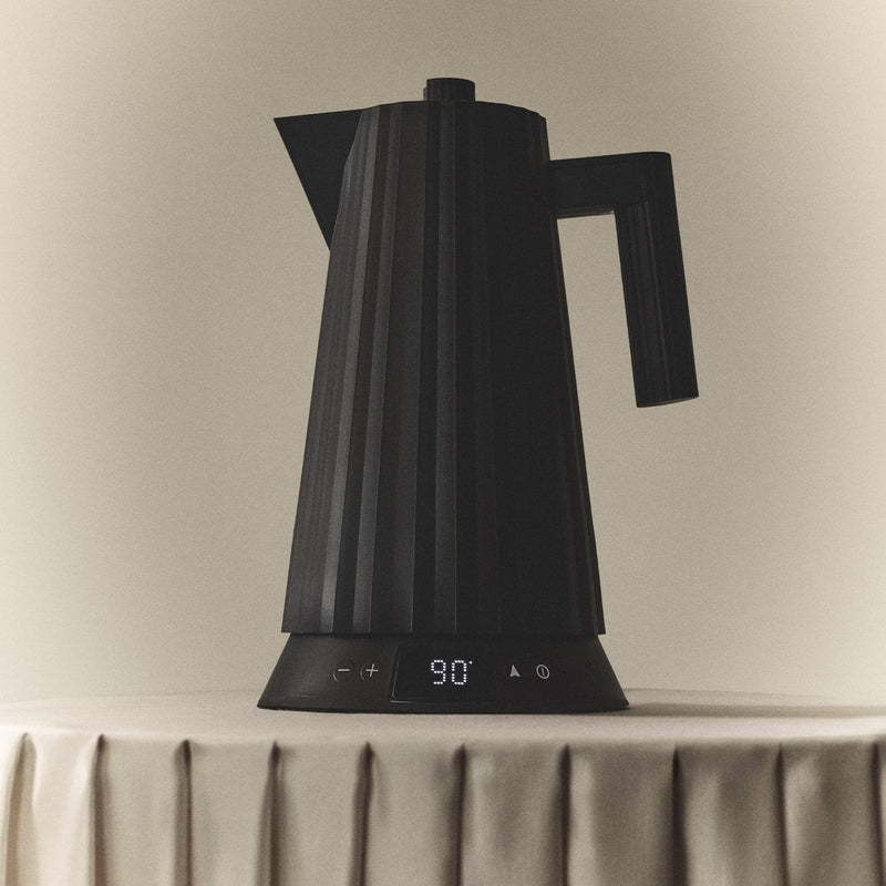 Alessi - Plissé Wasserkocher mit Temperaturregelung