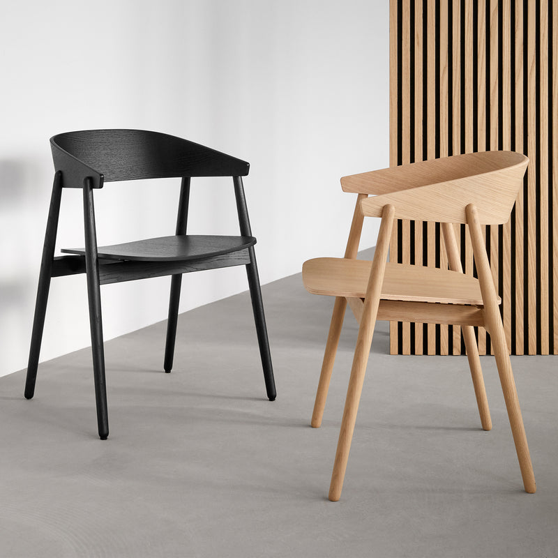 Andersen Furniture - AC2 Stuhl | Eiche schwarz lackiert