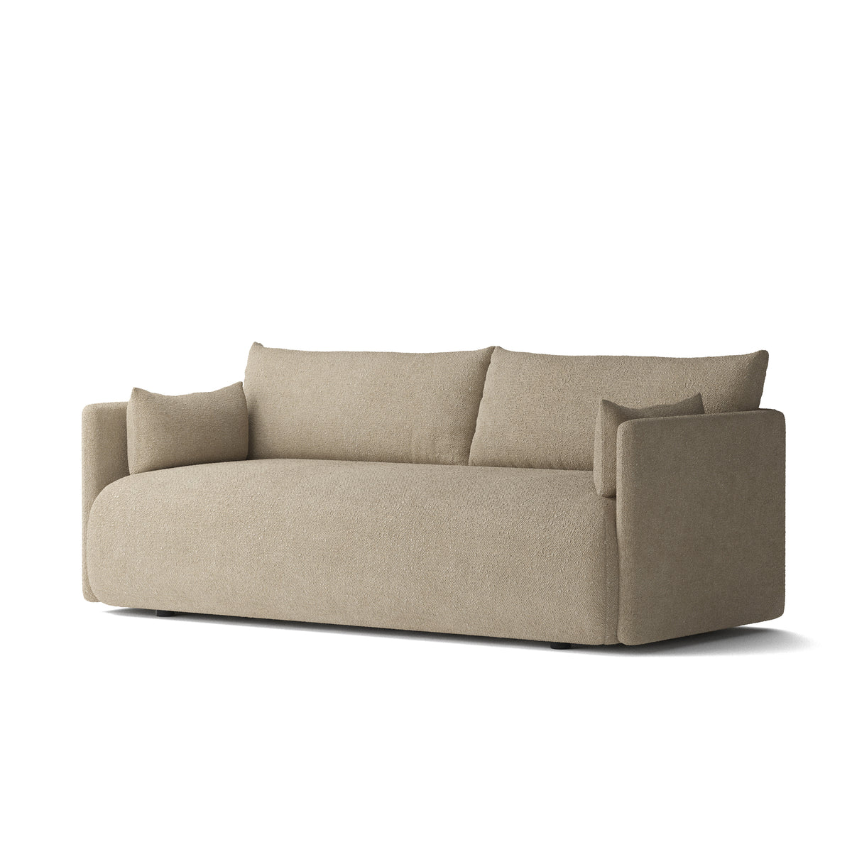 Audo - Offset Sofa | Audo Bouclé beige (02) / 2-Sitzer