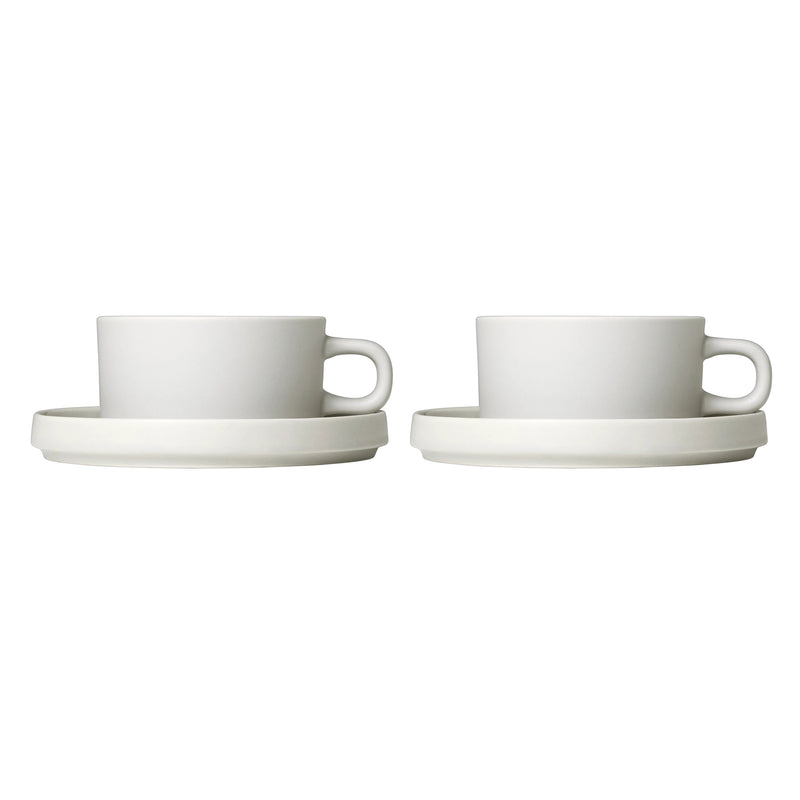 Blomus - Pilar Teetasse mit Untertasse | moonbeam
