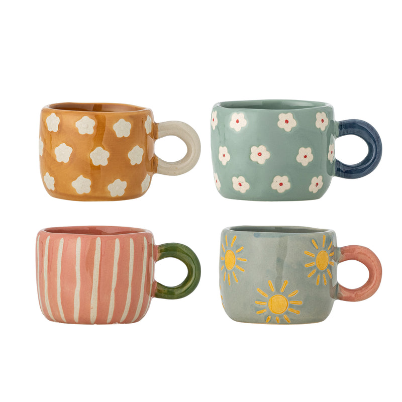 Bloomingville - Nini Tasse | Multi / 4er-Set / multi