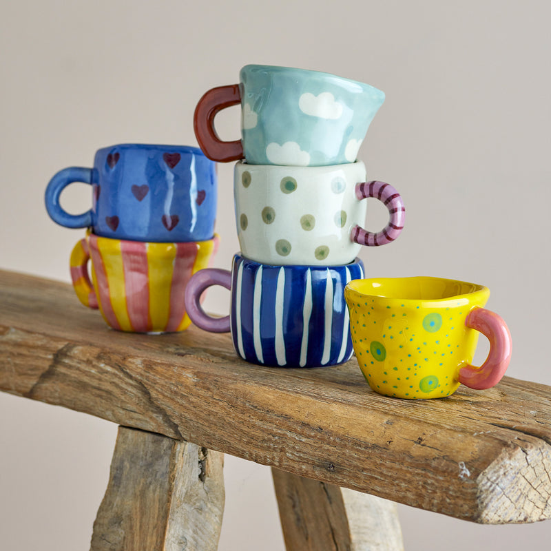 Bloomingville - Nini Tasse | Multi / 6er-Set / multi