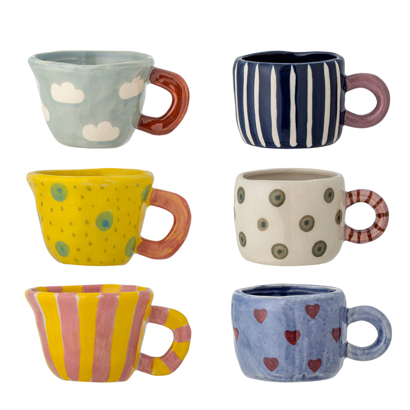 Bloomingville - Nini Tasse | Multi / 6er-Set / multi